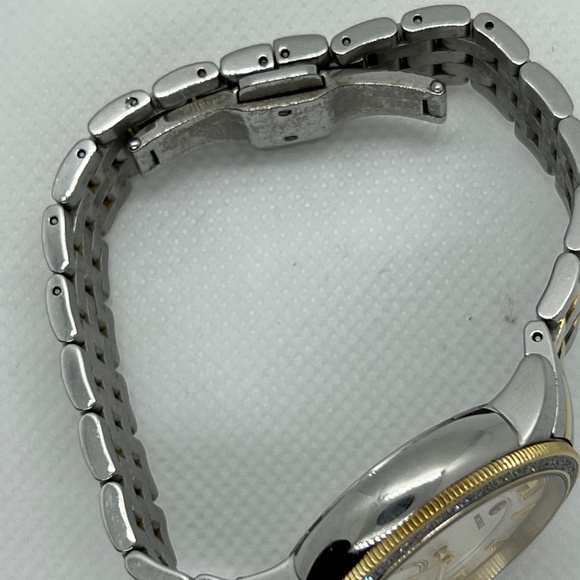 Michele Gold/Silver Harbor 2 Tones Dial Mww28a000002 Watch NWT - Picture 3 of 15